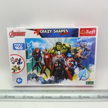 Avengers bláznivé puzzle nové tvary dílků