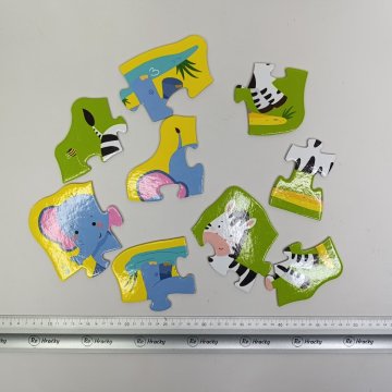 Maxi puzzle slon a zebra